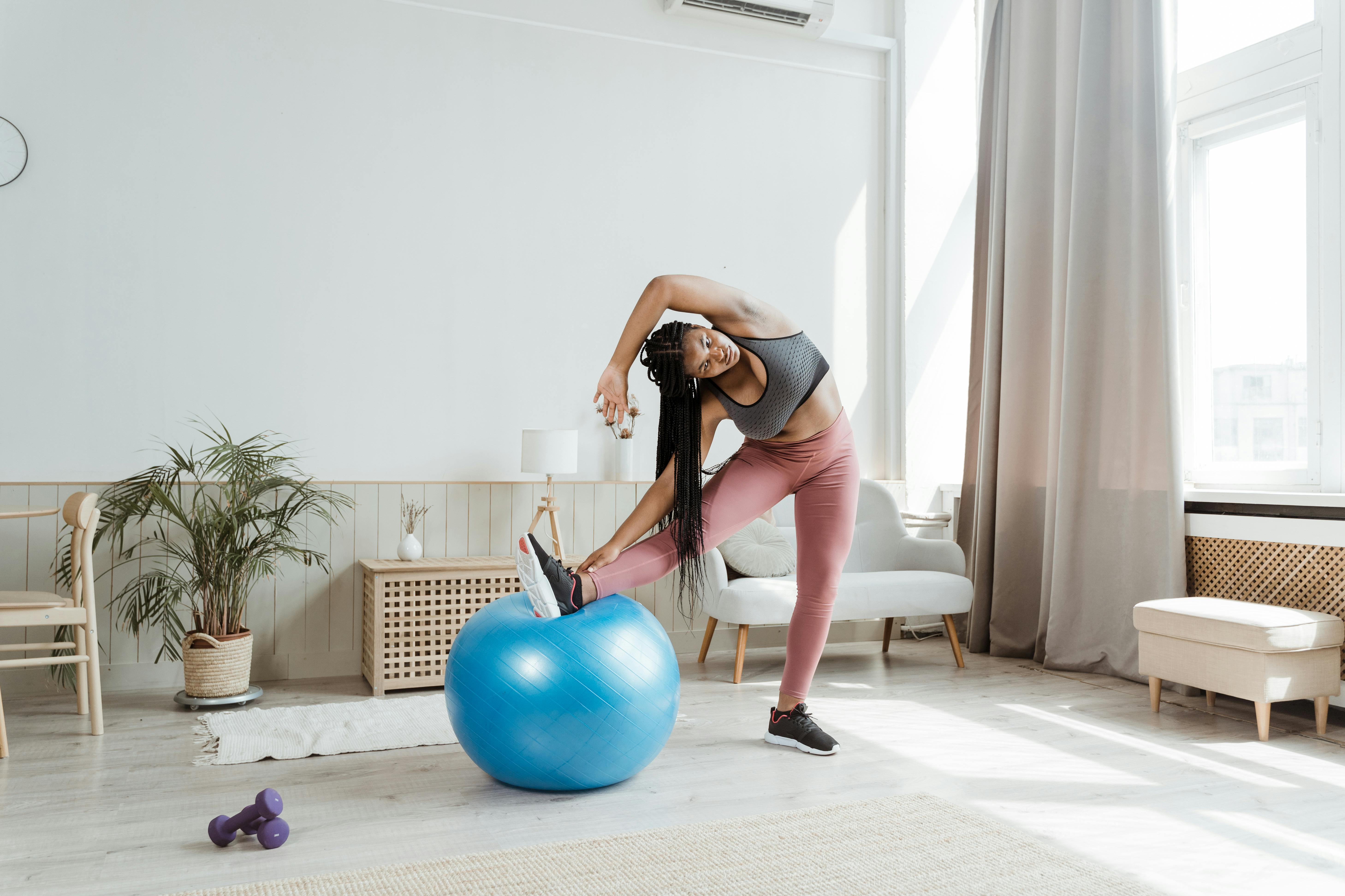 Professional physiotherapy treatment session